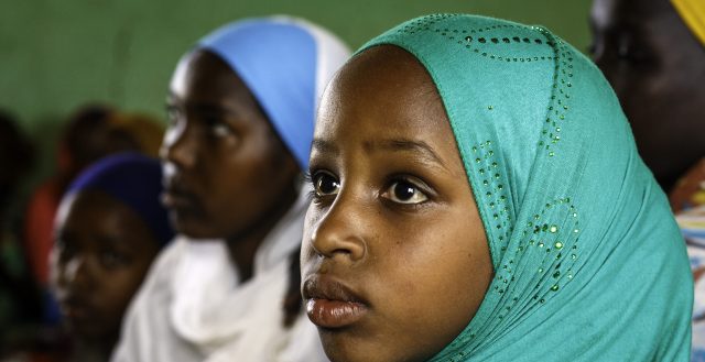 An adolescent girl attends a girls’ club meeting in Afar, Ethiopia. Photo: UNICEF Ethiopia