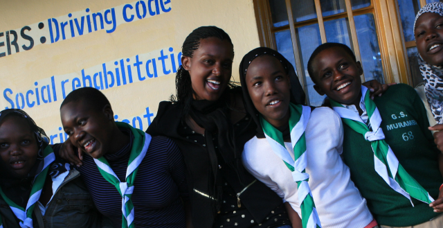 Teen girls, Kigali, Rwanda. Photo: Dining for Girls