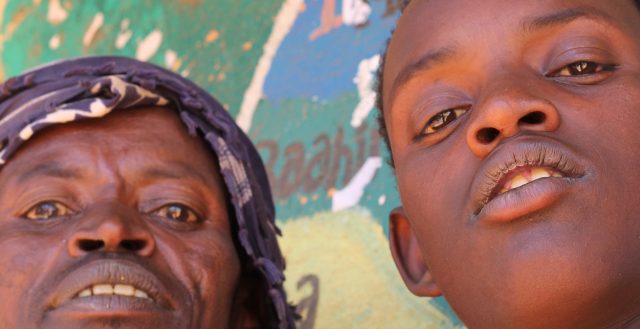 Father and son in Ethiopia. Photo: David Walker/Overseas Development Institute