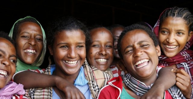 Girls supported to stay in school to prevent child marriage, Ethiopia. Photo: Jessica Lea/DfID