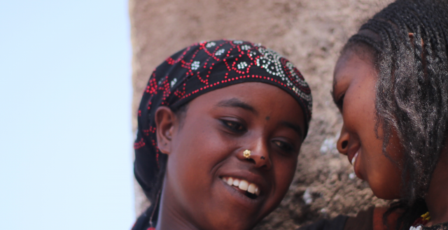 Girls in Ethiopia. Photo: David Walker/Overseas Development Institute