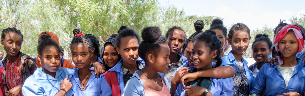 Adolescent girls in Ethiopia. Photo: Nathalie Bertrams/GAGE
