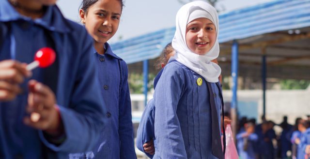 Adolescent girls in Jordan. Photo: Ingrid Gercama/GAGE