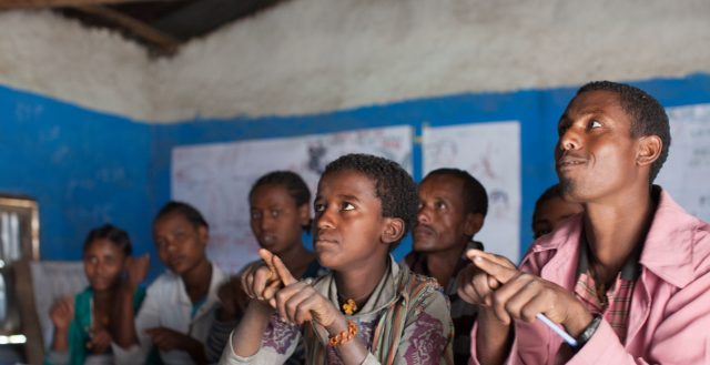 Special needs class, Ethiopia. Photo: Nathalie Bertrams/GAGE