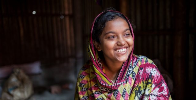 18-year-old married girl in Chittagong, Bangladesh. Photo: Nathalie Bertrams/GAGE