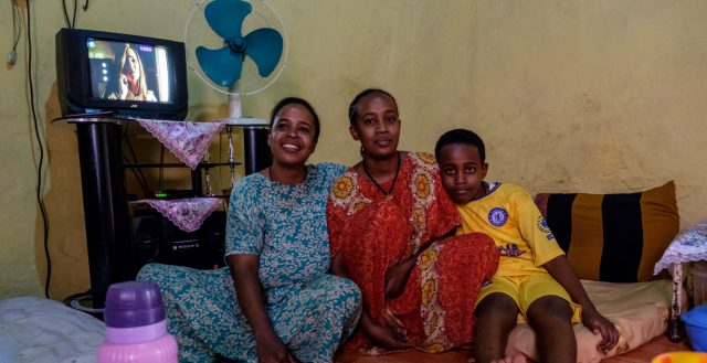 Family in Ethiopia. Photo: Nathalie Bertrams/GAGE