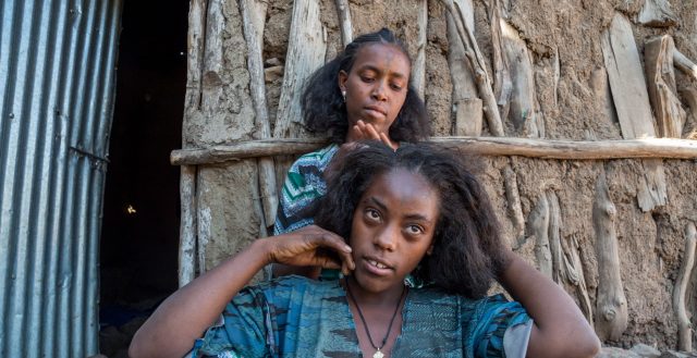 15-year-old girl who was married when she was 12 in Amhara, Ethiopia. Photo: Nathalie Bertrams/GAGE