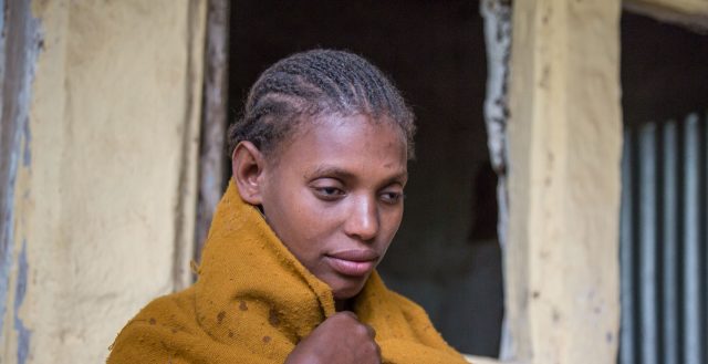 An adolescent girl who is blind in Amhara, Ethiopia. Photo: Nathalie Bertrams/GAGE 2020
