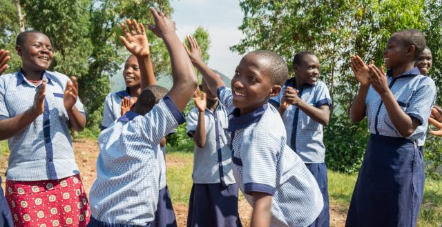 Girls club in Rwanda. Photo: Nathalie Bertrams/GAGE