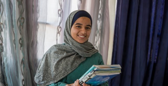 Adolescent girl in Jordan. Photo: Nathalie Bertrams