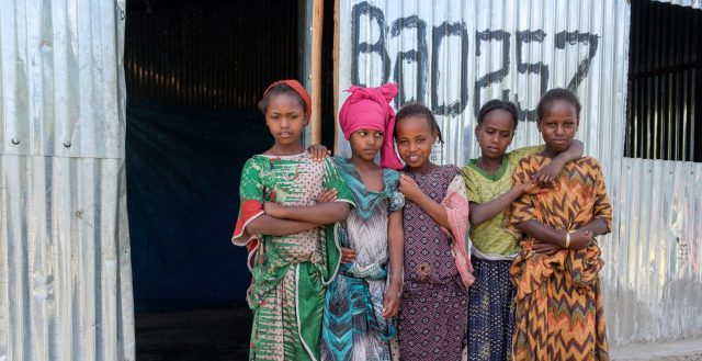 Adolescent internally displaced girls in Ethiopia © Nathalie Bertrams/GAGE