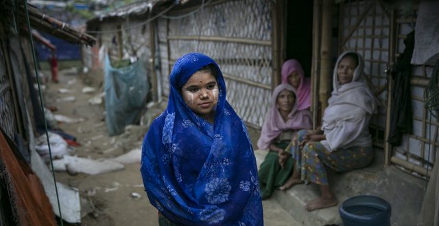 Young woman in a refugee camp in Cox’s Bazar, Bangladesh © UN Women/Allison Joyce