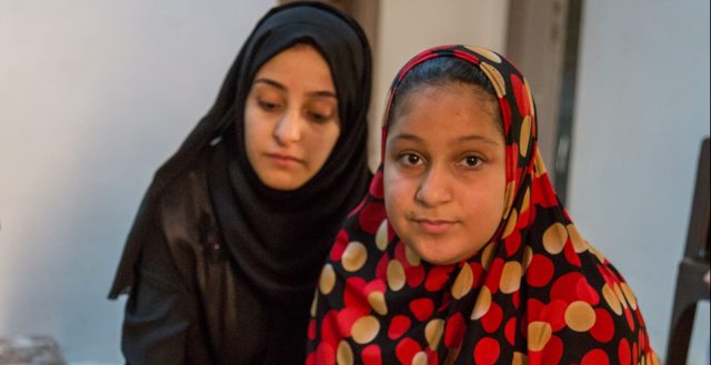 Adolescent Syrian girls living in Jordan © Nathalie Betrtrams/GAGE