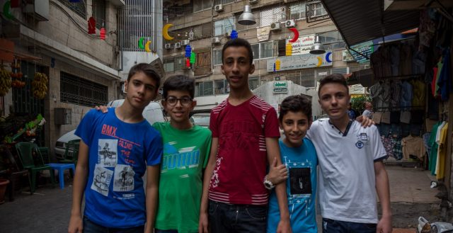 Adolescents in Amman, Jordan © Nathalie Bertrams/GAGE 2023